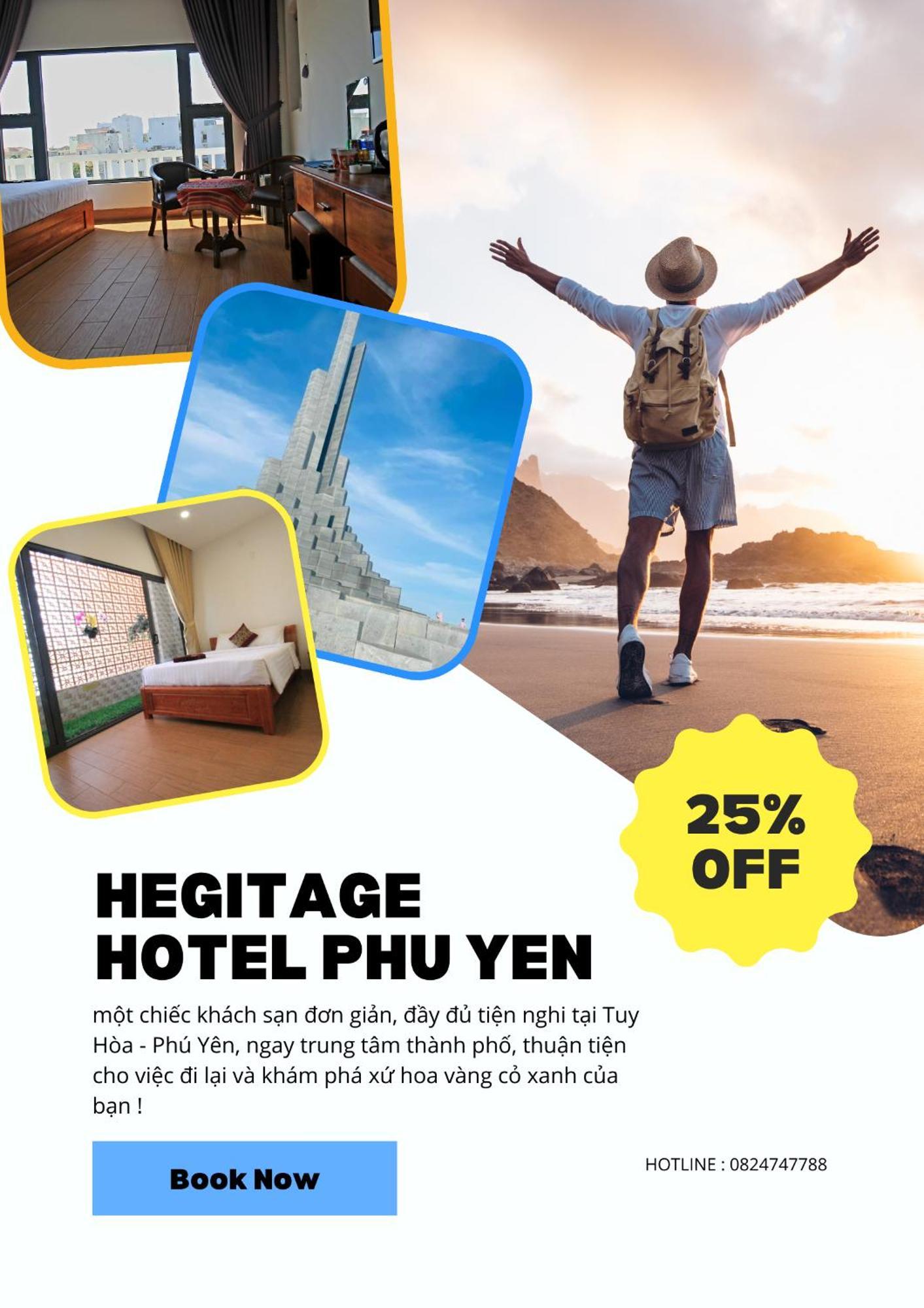 Heritage Hotel トゥイホア エクステリア 写真